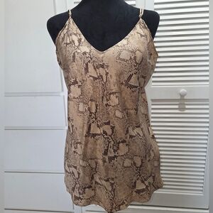 Banana Republic 100% Silk Cami. Size L